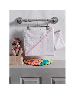 Комплект полотенце уголок варежка Cute Bear Kidboo