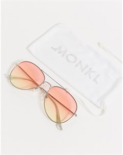 Солнцезащитные очки авиаторы Monki
