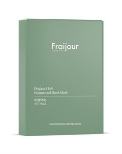Маска тканевая для лица Fraijour Original Herb Wormwood Sheet Mask 5 23 мл Evas