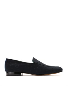 Жаккардовые лоферы Boyish Nina Pois Blue bird shoes