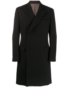 Длинное пальто в тонкую полоску Jean paul gaultier pre-owned