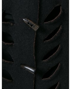 Удлиненное пальто с вырезными деталями Christian dior
