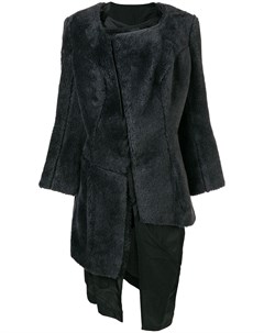 Пальто с искусственным мехом Comme des garçons pre-owned
