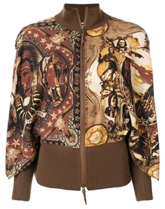Куртка в рубчик с принтом Jean paul gaultier pre-owned