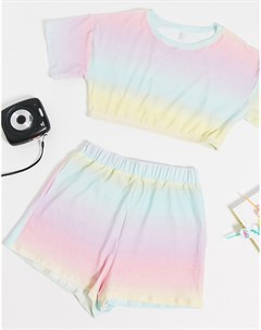Махровые пляжные шорты пастельной расцветки от комплекта Asos design