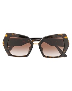 Солнцезащитные очки в массивной оправе с монограммой Dolce & gabbana eyewear