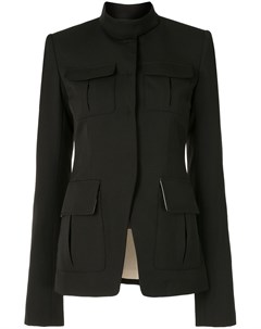 Строгий пиджак в стиле милитари Vera wang