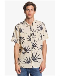 Мужская конопляная рубашка с коротким рукавом Deli Palm CHINOIS GREEN DELI PALM gkb6 L Quiksilver