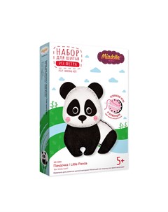 Набор для шитья игрушки из фетра Пандочка Miadolla