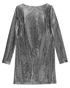 Платье мини с эффектом металлик Gucci