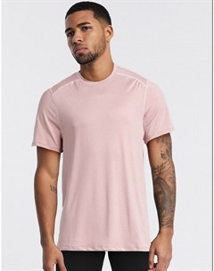 Розовая спортивная футболка New look