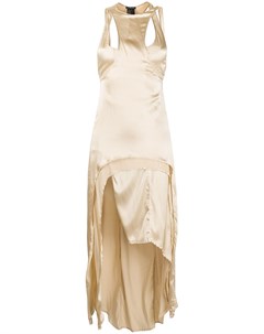 Многослойное платье асимметричного кроя Ann demeulemeester