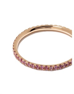 Узкое кольцо из розового золота с сапфиром Ileana makri