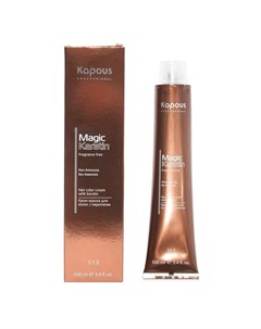 Non Ammonia Magic Keratin 7 8 карамель крем краска для волос с кератином 100мл Kapous