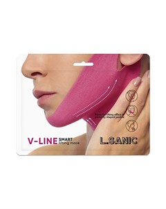 Маска бандаж для лица V Line 11 г L'sanic