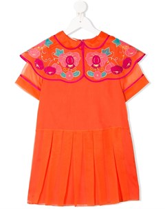 Платье с цветочным принтом Gucci kids