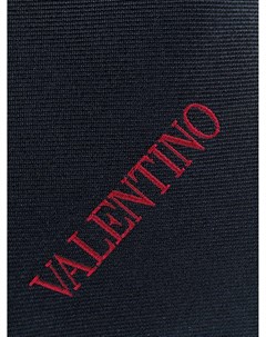 Галстук с вышитым логотипом Valentino garavani