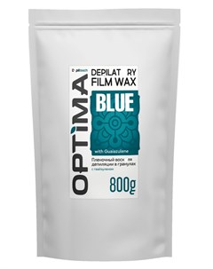 Воск пленочный в гранулах азулен OPTIMA BLUE 800 г Depiltouch professional