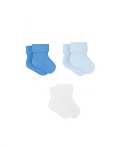 Носки детские 3 пары голубой белый Mothercare