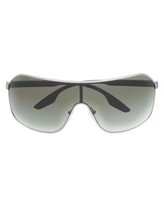 Солнцезащитные очки в массивной оправе Prada eyewear