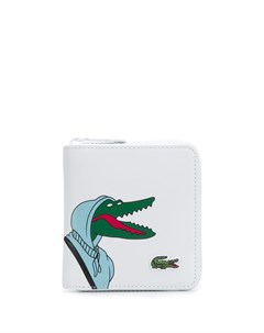 Кошелек с крокодиловым принтом Lacoste