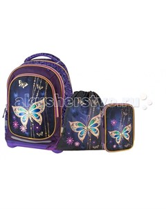 Рюкзак супер лёгкий Золотая бабочка 3 в 1 Target collection