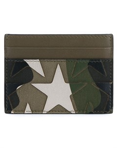 Кожаная визитница Camustars Valentino garavani