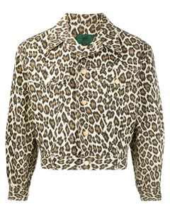 Куртка с леопардовым принтом Jean paul gaultier pre-owned