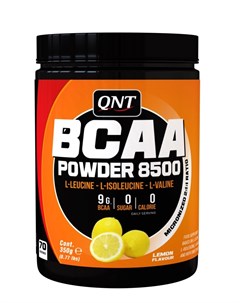 Добавка биологически активная к пище БЦАА паудер 8500 лимон BCAA 8500 Powder Lemon 350 г Qnt