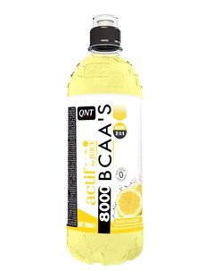 Добавка биологически активная к пище Актиф бай джус БЦАА C 8000 лимон BCAA S 8000 mg with juice Lemo Qnt