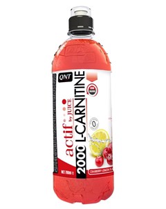 Добавка биологически активная к пище Актиф бай джус 2000 L карнитин клюква лимон L CARNITINE 2000 mg Qnt