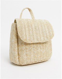 Соломенный рюкзак Asos design