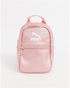 Розовый рюкзак металлик Core Minime Puma
