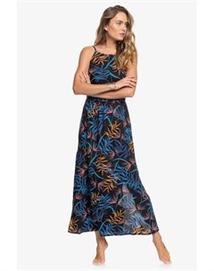 Женское платье Capri Sunset ANTHRACITE WILD LEAVES kvj9 XS Roxy