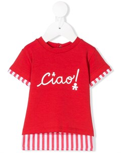 Многослойная футболка с принтом Le bebé enfant