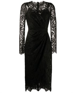 Приталенное кружевное платье Dolce&gabbana