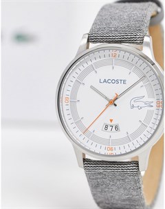 Серые наручные часы Lacoste