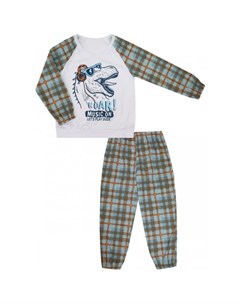 Пижама для мальчика Синий динозавр 30086 Котмаркот