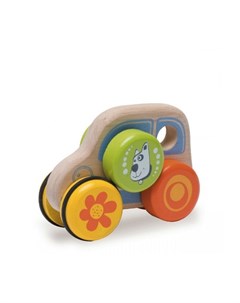 Деревянная игрушка на колесах Машинка Wonderworld