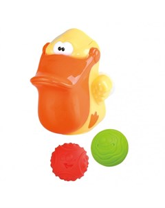 Игровой набор для ванной Пеликан с мячами Playgo