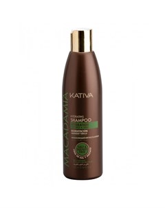 Macadamia Интенсивно увлажняющий шампунь для нормальных и поврежденных волос 250 мл Kativa
