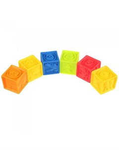 Игрушки для купания Кубики 6 шт Играем вместе