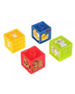 Игрушки для купания Кубики с животными Играем вместе