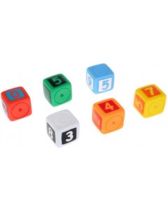 Игрушки для купания Кубики с цифрами Играем вместе