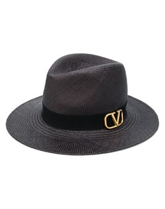Шляпа федора с логотипом VLogo Valentino garavani
