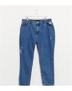 Синие джинсы в винтажном стиле Vero moda curve