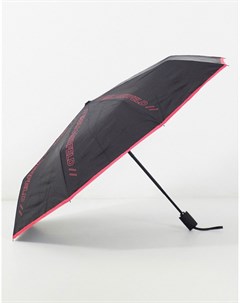 Розовый зонт с логотипом Karl lagerfeld