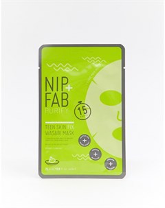 Маска салфетка для борьбы с недостатками кожи Teen Skin Nip+fab