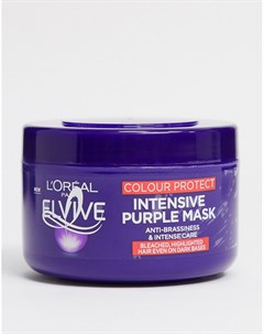 Фиолетовая защитная маска для окрашенных волос L Oreal Elvive Colour Protect 250 мл L'oreal elvive