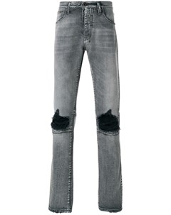 Базовые джинсы скинни с рваными деталями Unravel project